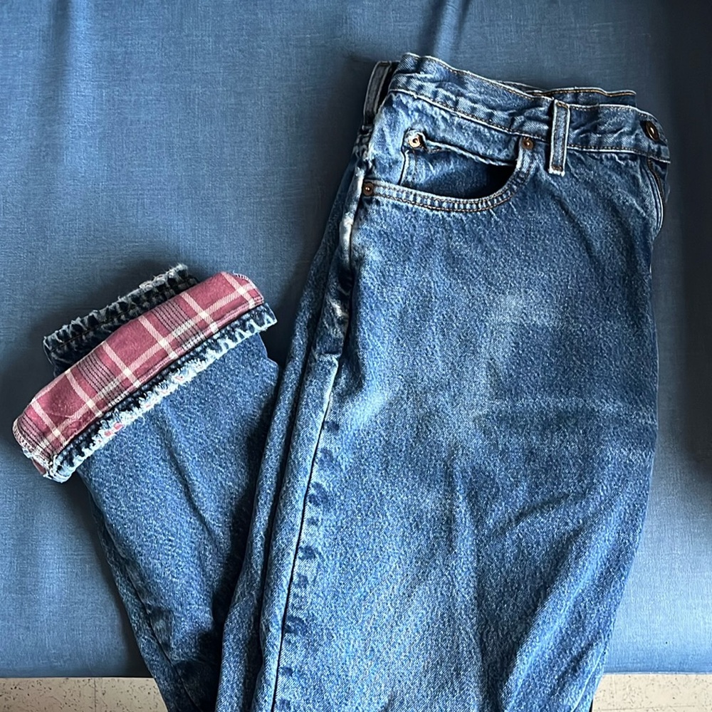 Vintage Flannel Dickies Jeans